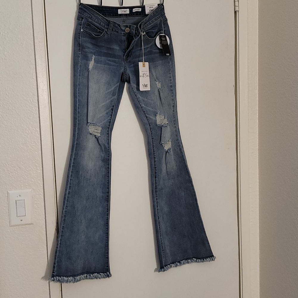 YMI Flare Low Rise Jeans